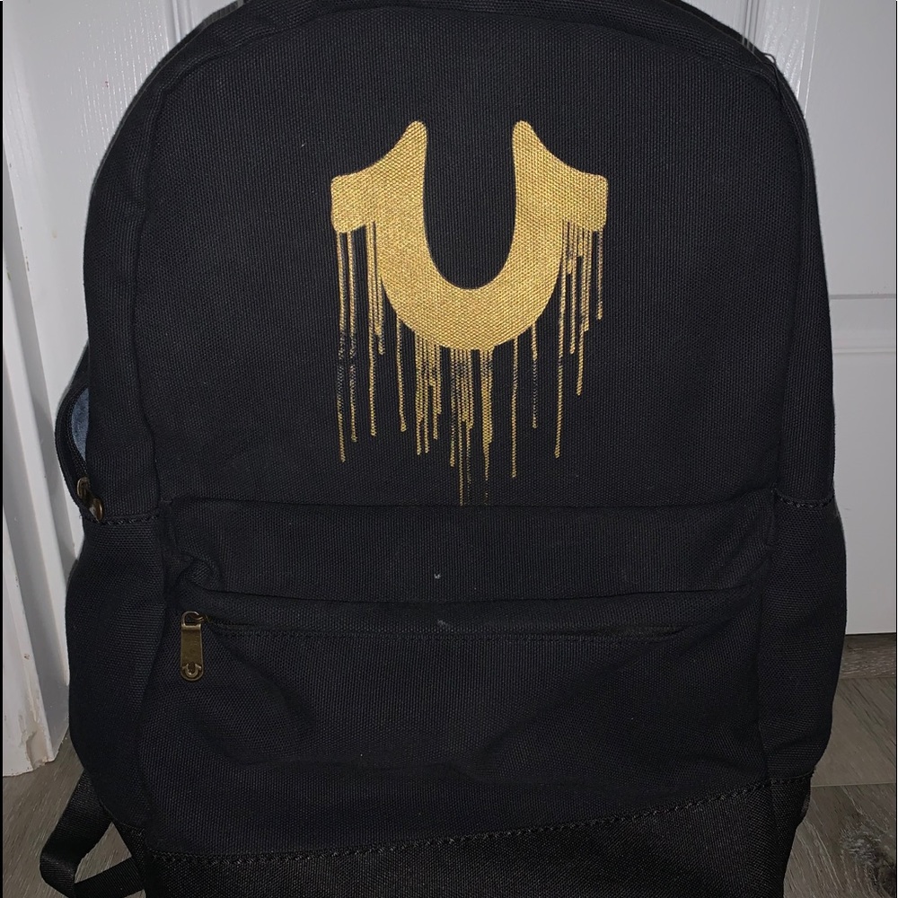 True religion black and gold drip